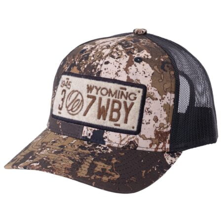 307 Camo License Plate Trucker Hat