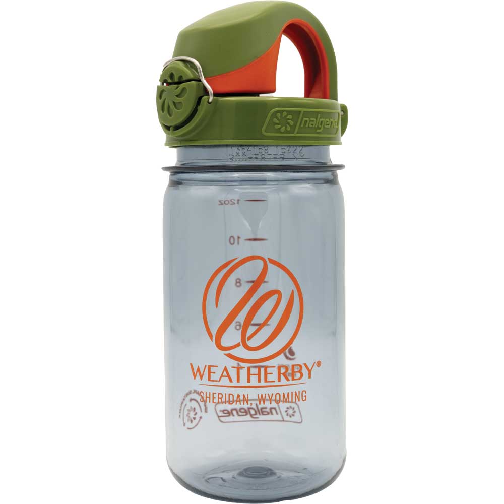 12oz Kids on the Fly Nalgene - Smoke Grey