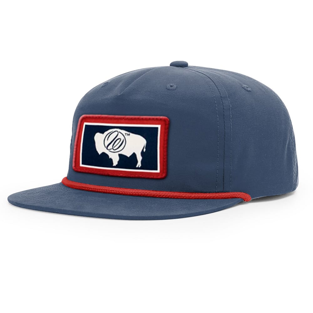 Vintage WYO Flag Rope Hat