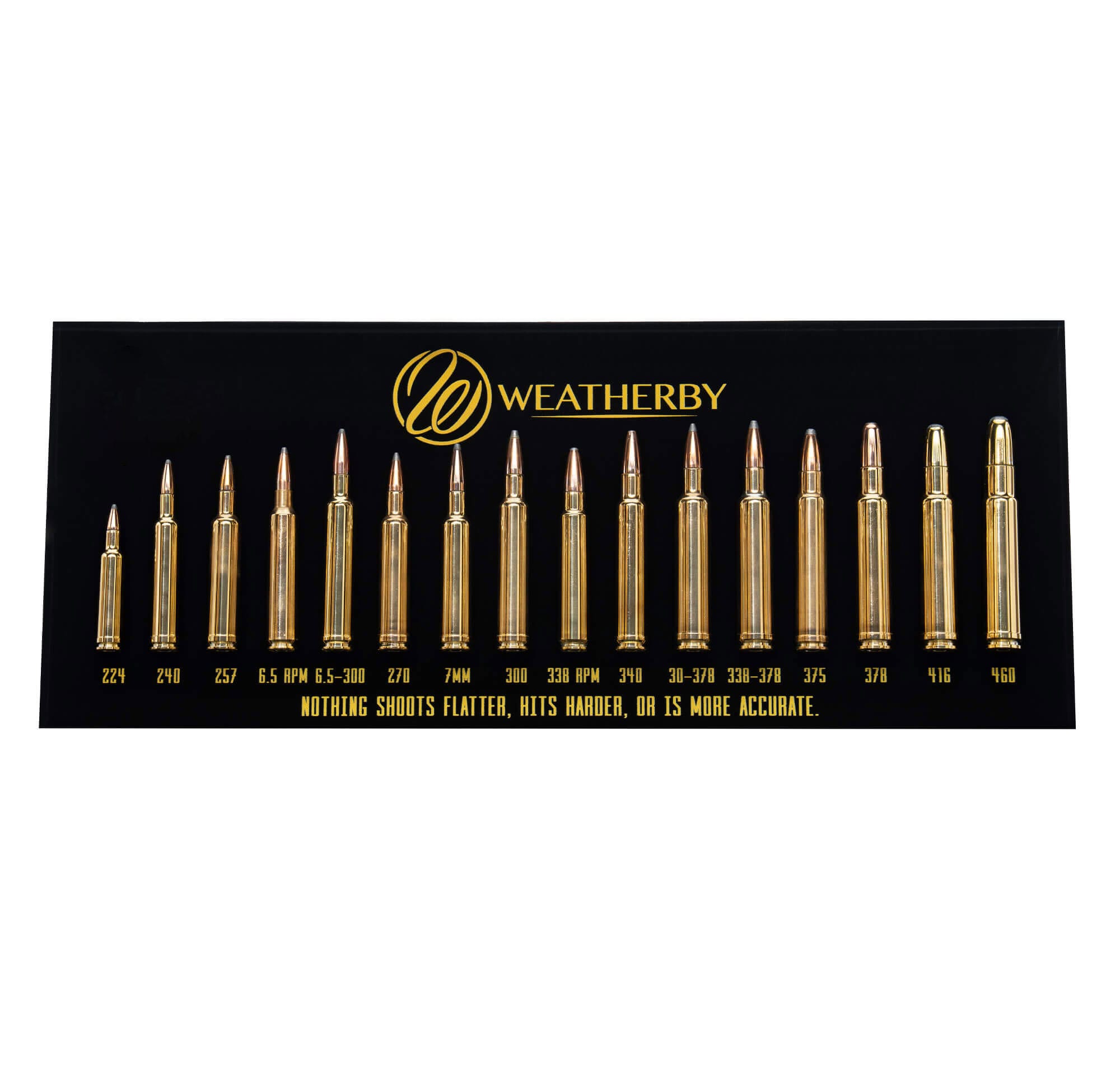 Lucite Cartridge Display Block Weatherby - Image 2