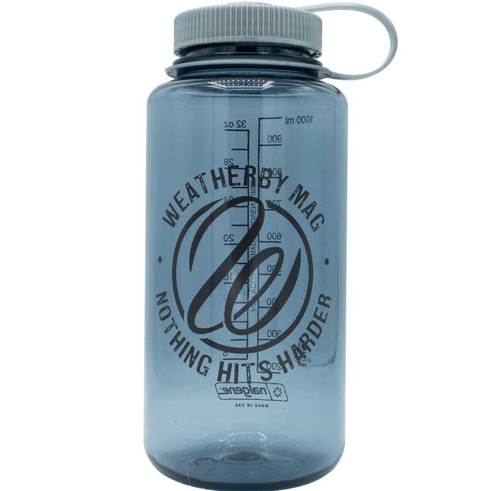 32oz Wide Mouth Nalgene - Nothing Hits Harder