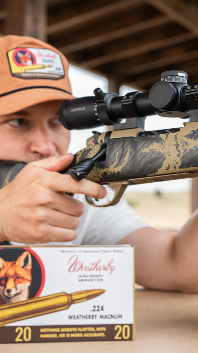 Range or field, the Apex is built to perform.Now chambered in 224 WBY MAG, 22-250, and 22 Creedmoor, the Mark V Apex is built for long days on the range or hard-earned days chasing varmints.Heavy-barreled. Accurate. Purpose-built.Take a closer look at the Mark V Apex at Weatherby.com.
#Weatherby